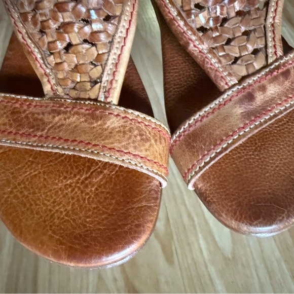 Super Cute Bed Stu Kimberly Sandals - Sz 8 - Pecan Rustic - Picture 5 of 15